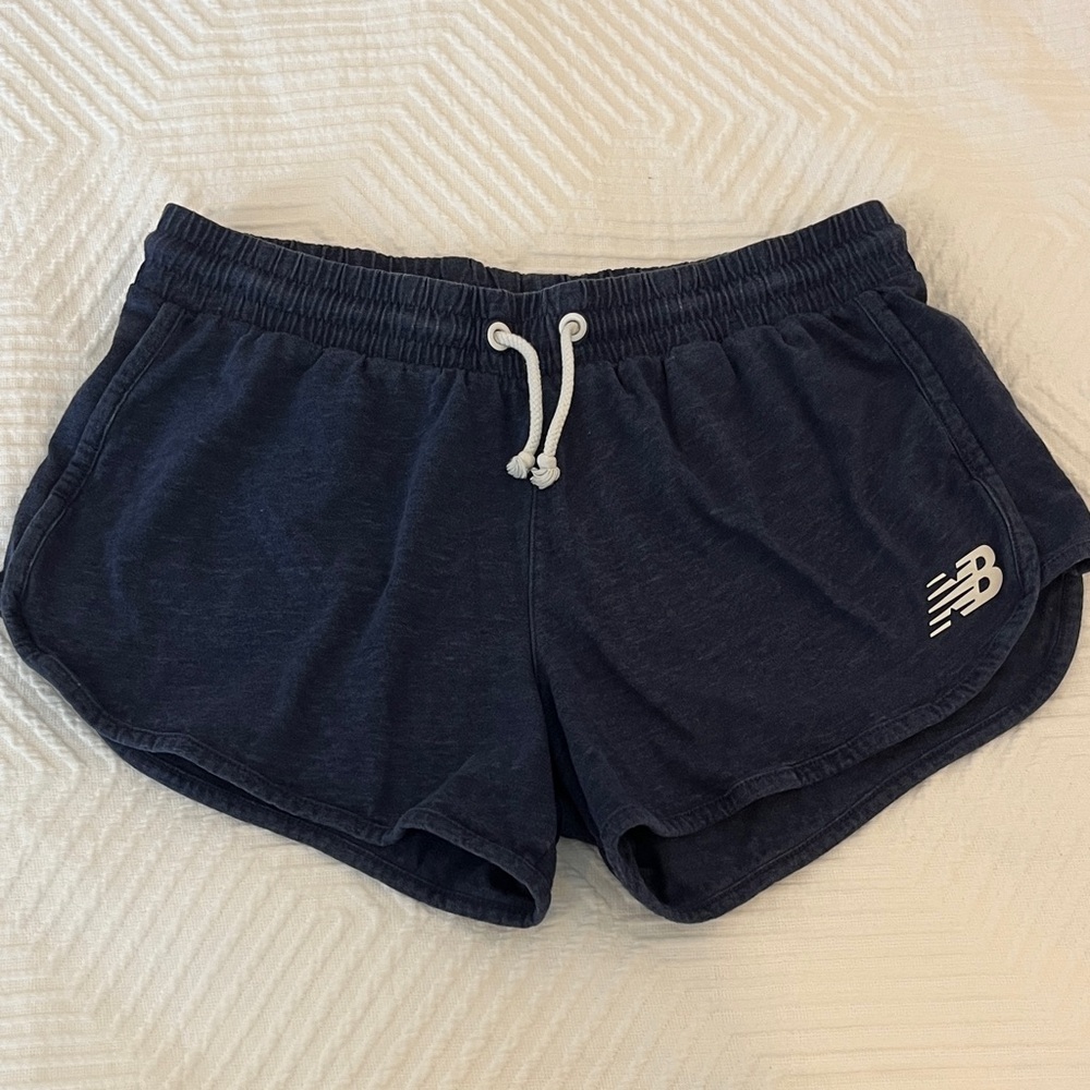 New Balance Women's Dark Blue Athletic Shorts